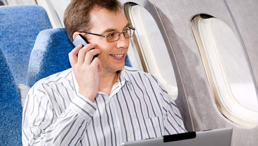 Virgin Atlantic bellen in de lucht